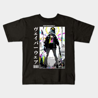 Japanese Anime and Manga Streetwear Urban Girl Kids T-Shirt